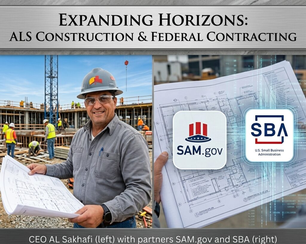 ALS Construction SAM.gov government contracting
